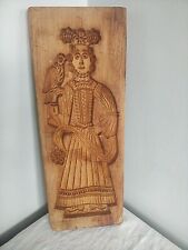 Large Antique Gingerbread Mould Biscuit Springeler Mold Folk Art Double Sided
