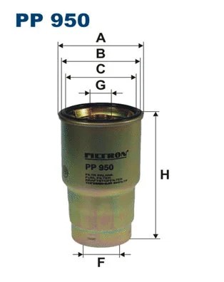 Fuel filter fits - filter, toyota