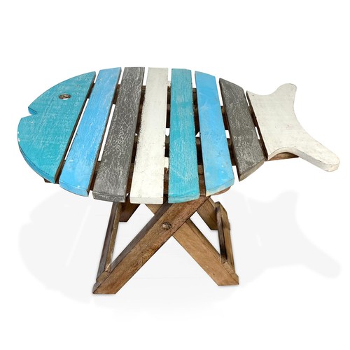 Small wooden folding fish - small,