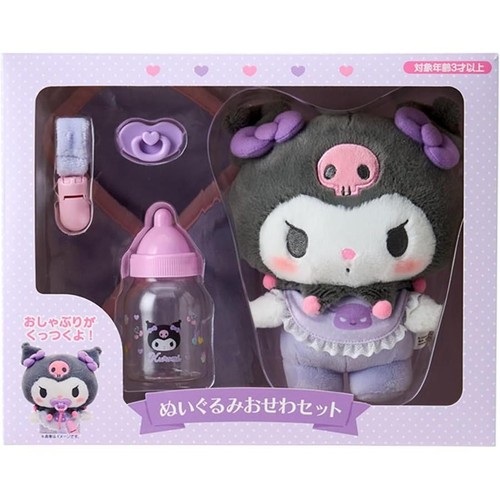 Kuromi baby plush toy - kuromi, care