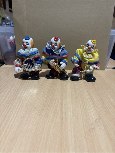 Vintage retro colourful clown - vintage,