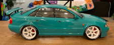 NEW PAINTED GREEN TAMIYA AUDI