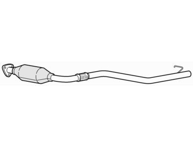 Approved front exhaust pipe - pipe, &