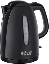 Russell Hobbs 3000W 1.7L Textures Plastic Kettle - Black RRP £28.00