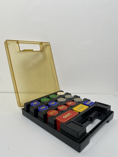 Vintage plastic poker chip - chip, set