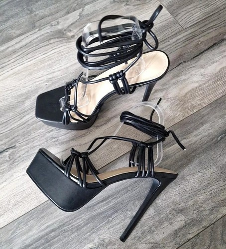 Womens white black - high, heel