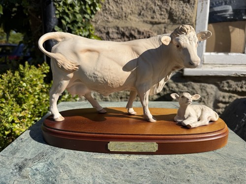 Royal doulton charolais cow - "charolais,