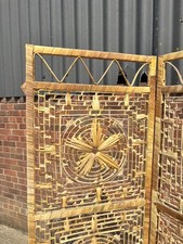 Vintage Cane Bamboo Rattan