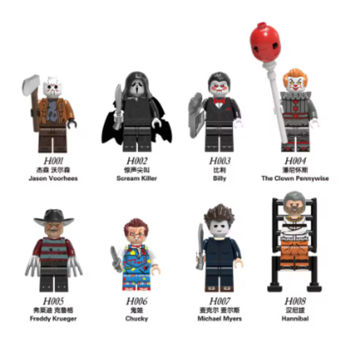 Custom lego horror minifigure - lego,