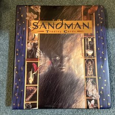 SANDMAN TRADING CARDS BINDER