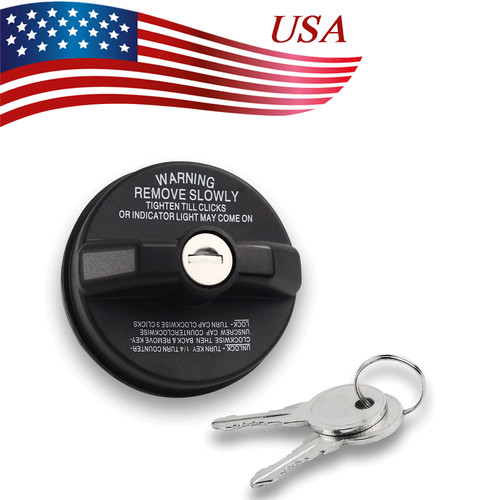 Locking fuel tank filler gas - locking,