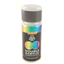 Hycote Ford Sea Grey Metallic 150ml Double Acrylic Spray Paint Aerosol XDFD718