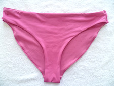 LADIES PRIMARK BNWOT SIZE M - 12 - 14 PINK FULLY LINED BIKINI BRIEF BOTTOM