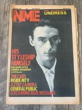 NME 20 October 1984 Paul Weller Aztec Camera The Cars Style Council