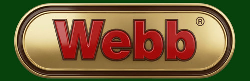 Webb mower sticker - sticker, label