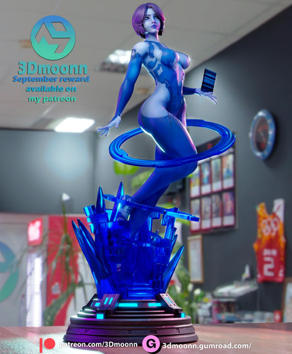 Printed 16k fan made statue - 3d,