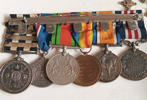 Vintage war medals h p - h, g
