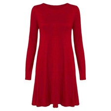 Women Ladies Long Sleeve Swing