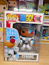 Funko POP! Television DC Teen Titans Go! Cyborg #110 w/Pop Protector