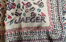 Jaeger Vintage Silk Scarf