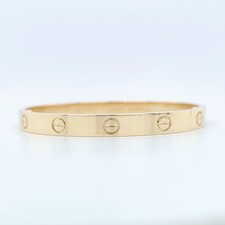 Cartier Love Bracelet, Classic Model, Size 17, 18ct Yellow Gold, Cartier Box