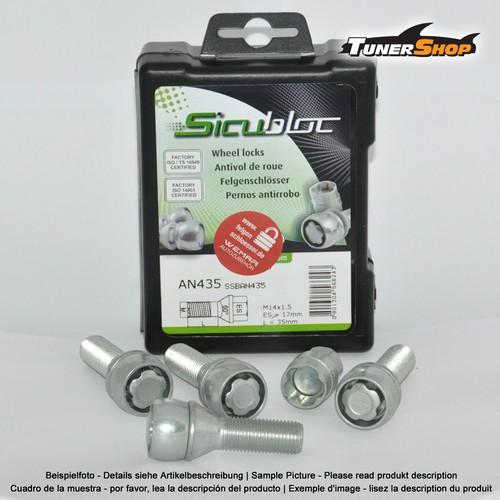 Extended wheel locks - locks, tapered