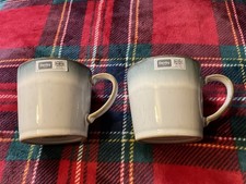 Denby - Azure Haze Blue Coffee Mug Set of 2-400Ml Large Stoneware Ceramic ☕️ 