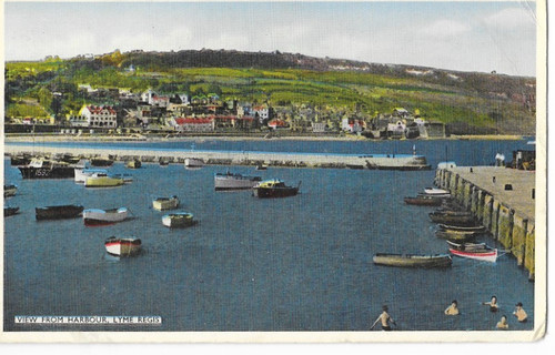 Postcard dorset lyme - postcard,