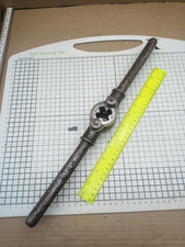 Vintage Simplex 3/4" x 16 TPI Conduit Pipe Threader Stock Die Holder Engineering