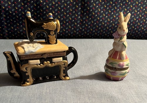Hinged ceramic box sewing - 2,
