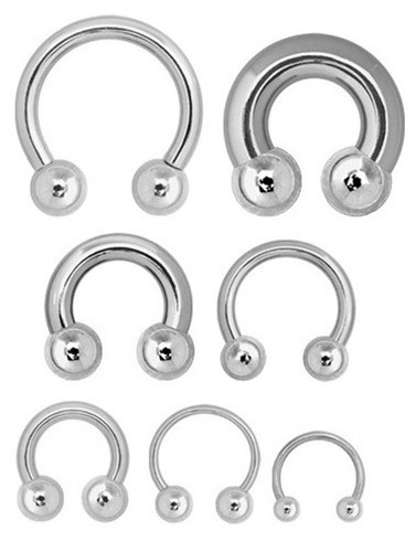 Horseshoe ring circular - horseshoe, /