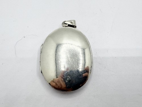 Vintage solid silver 925 oval - 925,