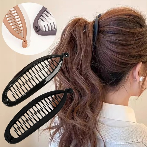 Long banana clips for thick - for,