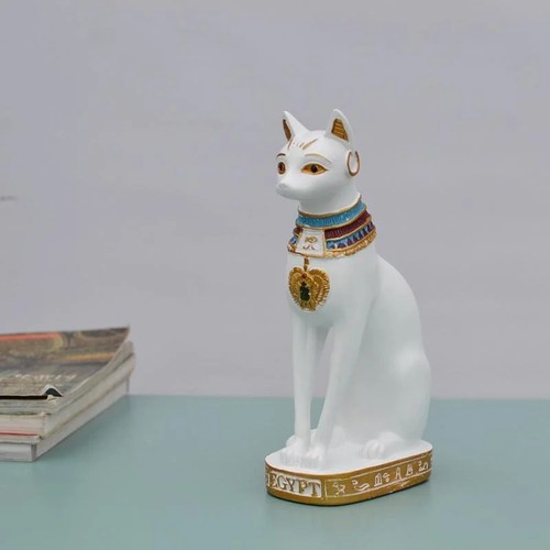 Egyptian cat statue - egyptian, figurine