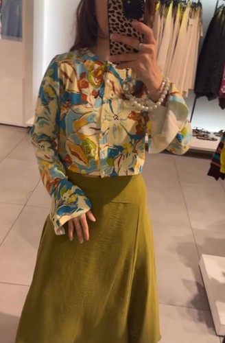 Zara multicoloured floral - multicoloured,