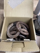 6.5kg Box Of Old Used Horse Shoes