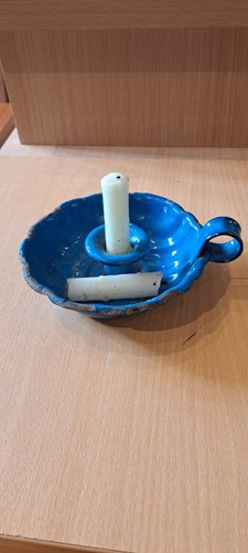 Vintage blue enamel - vintage,