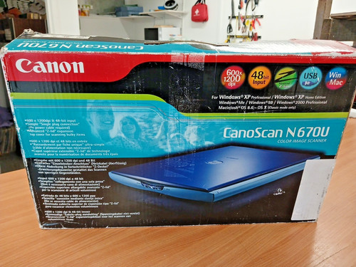 Vintage canon canoscan n670u - canon,