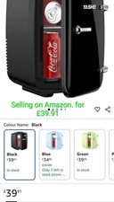 YASHE Mini Fridge, 4 Liter/6