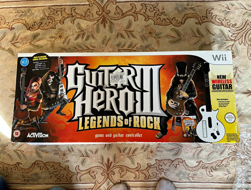 Boxed guitar hero - guitar, wireless