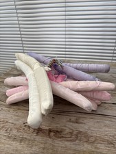 Padded Fabric Covered Satin