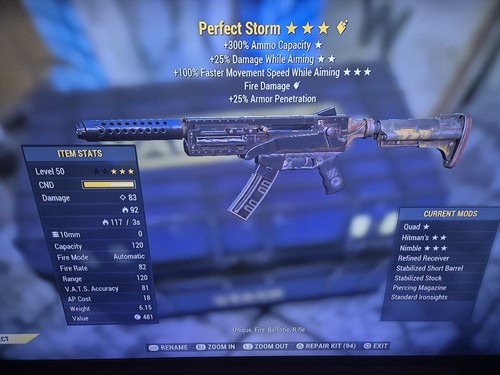 Fallout ps4 perfect storm - 76,