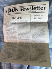 Beach Boys A Bunch Of  Goodies newsletter fan club 1980s, Membership Cards, Etc