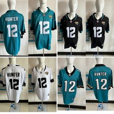 Men's NFL Hunter #12 Jacksonville Jaguars American Football Jerseys Stitched