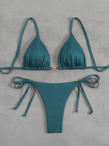 Women green metallic - women's,