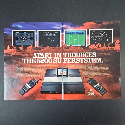 1982 atari 5200 supersystem - 1982,