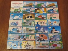 Vintage Thomas Tank Engine & Friends Alphabet Wooden Jigsaw Puzzle Tray Ravensbu