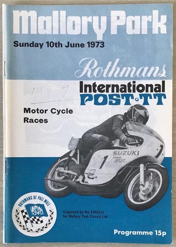 Mallory park jun 1973 - park,