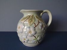 Vintage H(B) Ltd Royal Art Pottery Flower Embossed Jug