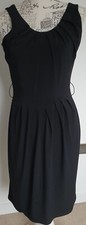 sleeveless black pencil fit and flare dress Size 10 